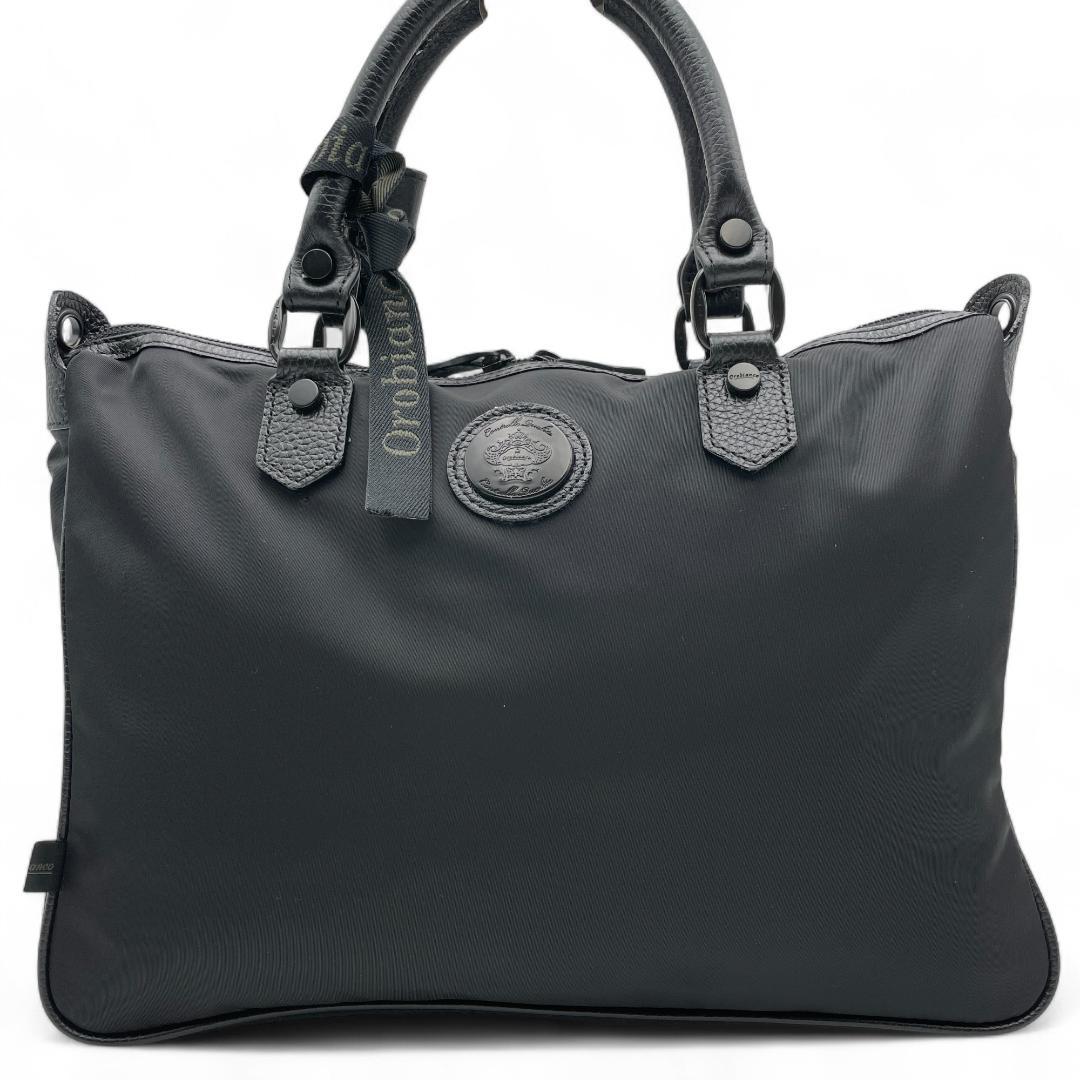 良品 Orobianco ビジネスバッグ ナイロン 2way 25周年記念