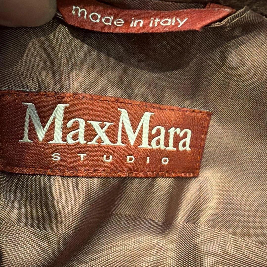 MaxMara スタジオ ロングコート ピンク　size42