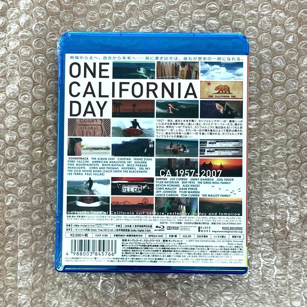 超希少 ワン カリフォルニア デイ('07米) Blu-ray ブルーレイ
