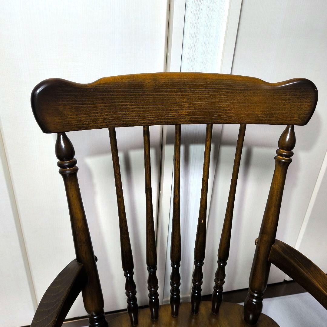 ミ*ヤ様 美品　カリモク　アームチェア　コロニアル　ウォールナット