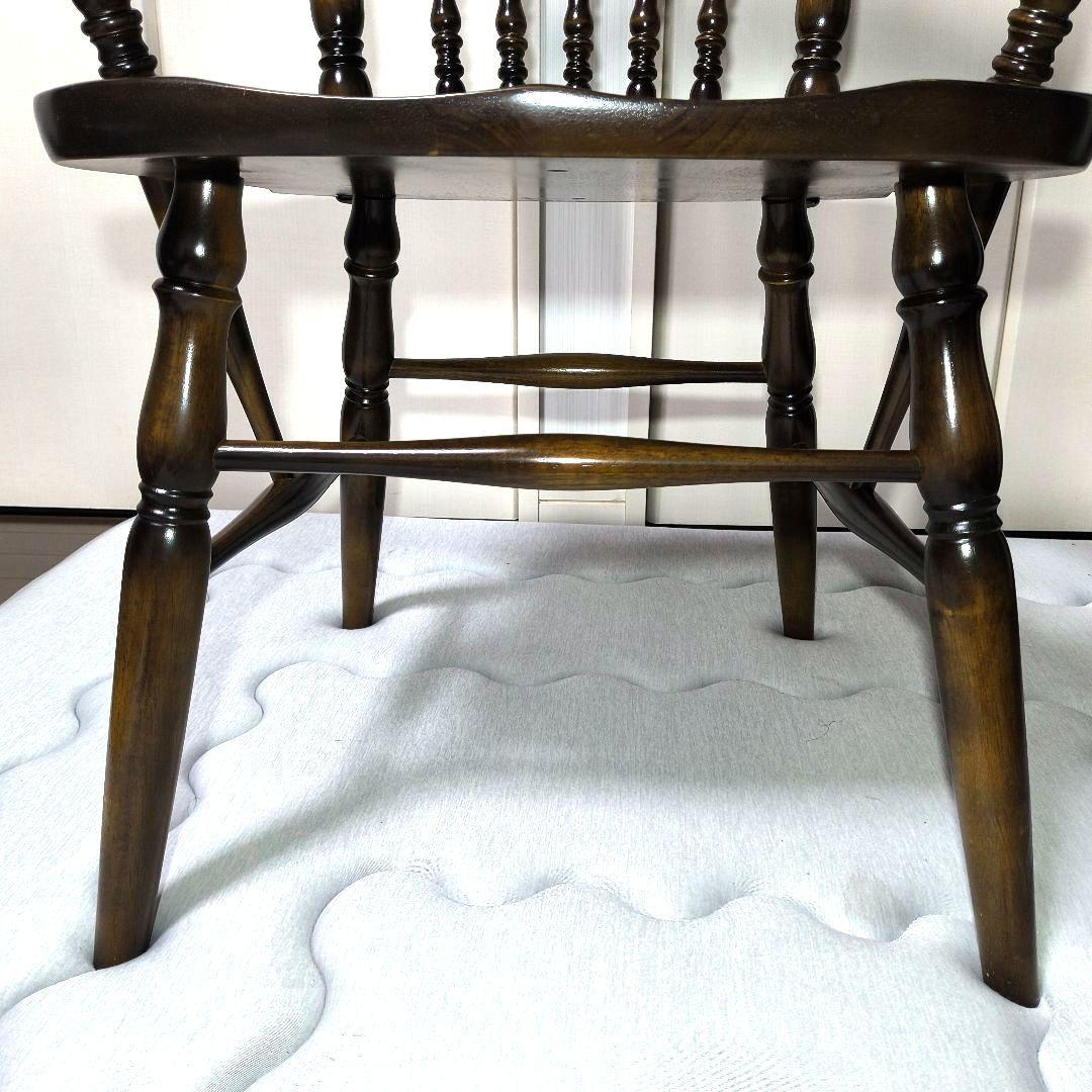 ミ*ヤ様 美品　カリモク　アームチェア　コロニアル　ウォールナット