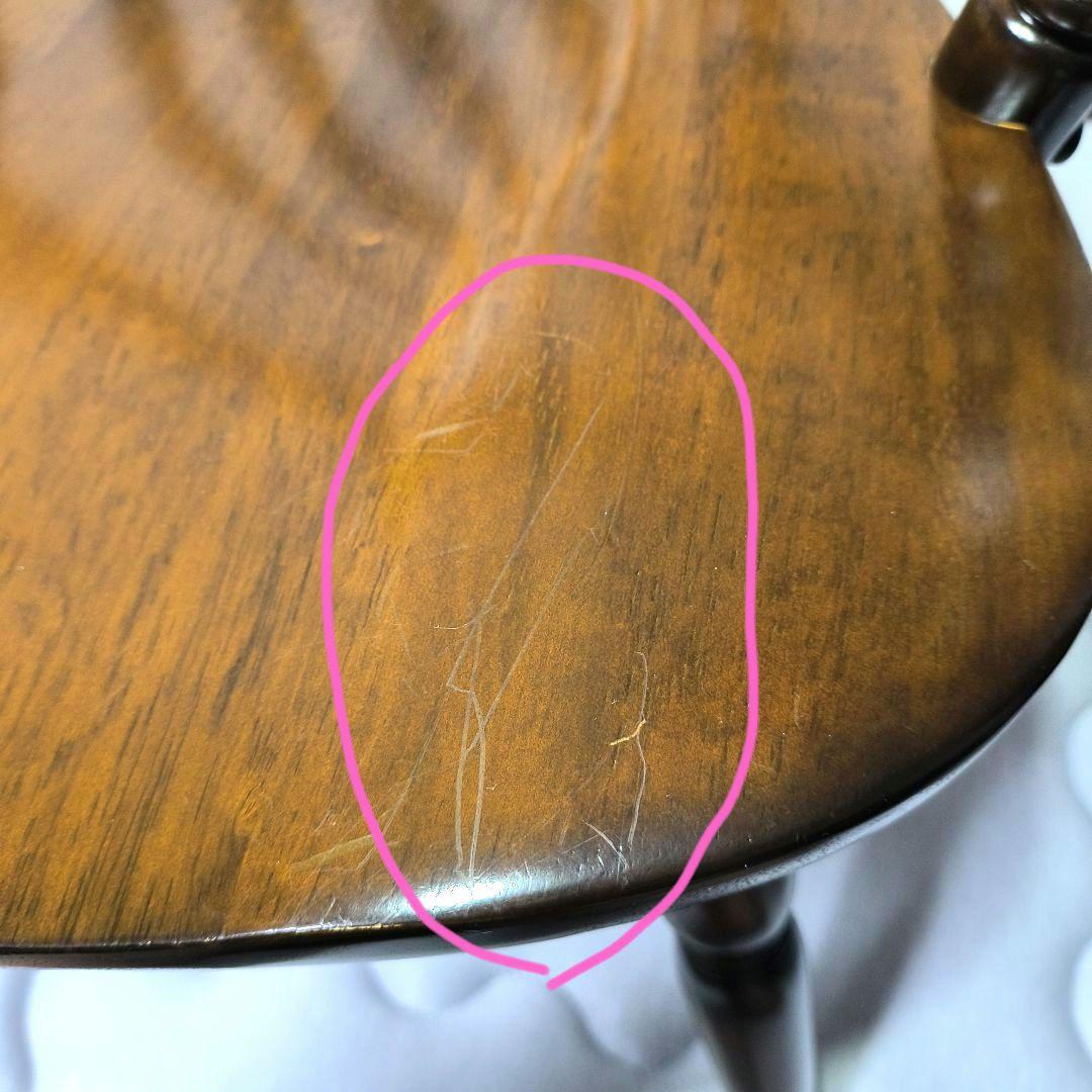 ミ*ヤ様 美品　カリモク　アームチェア　コロニアル　ウォールナット