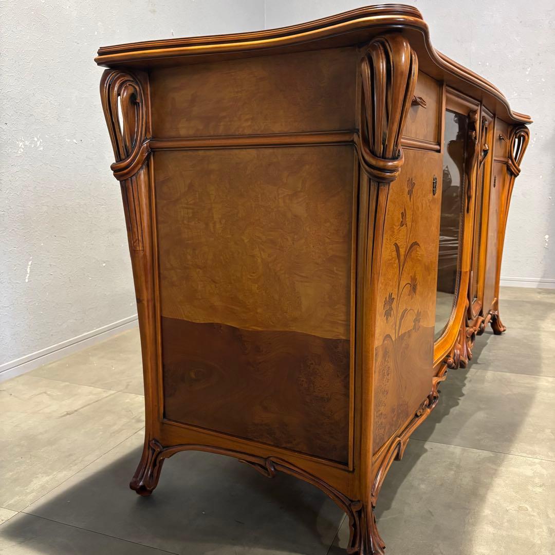 CL italiaリビングボード マホガニー材 最高級