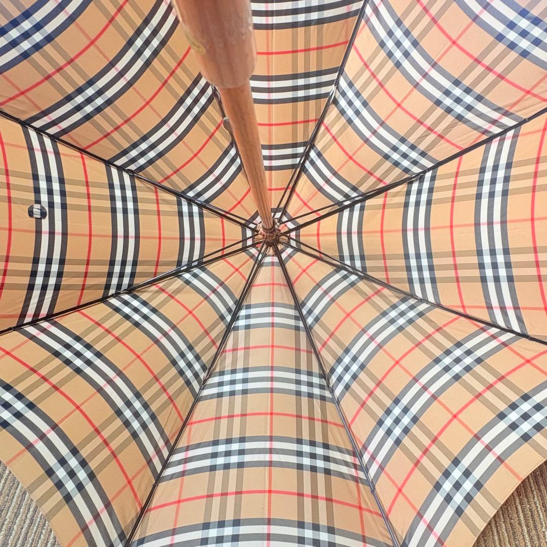 Burberrys バーバリー　ノバチェック　ベージュ　晴雨兼用長傘