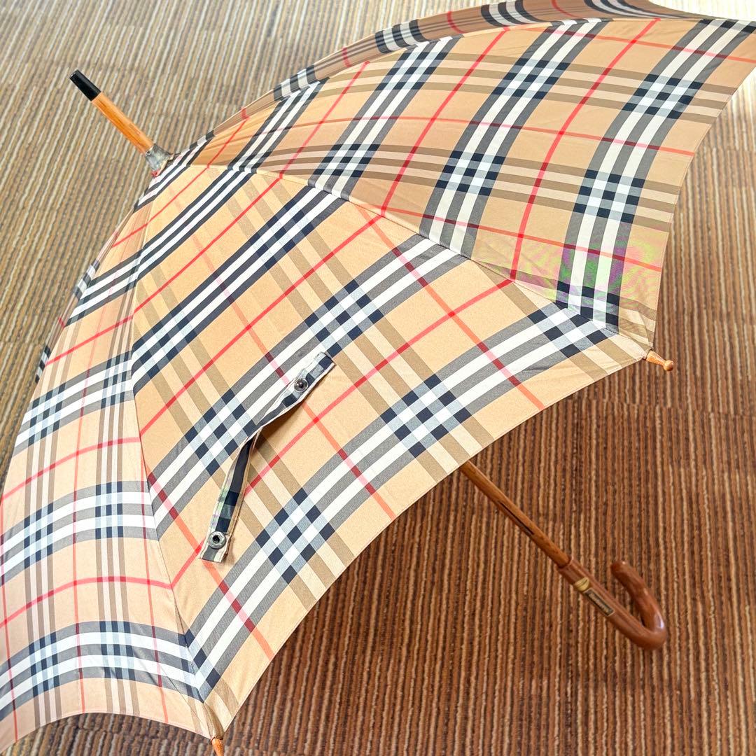 Burberrys バーバリー　ノバチェック　ベージュ　晴雨兼用長傘