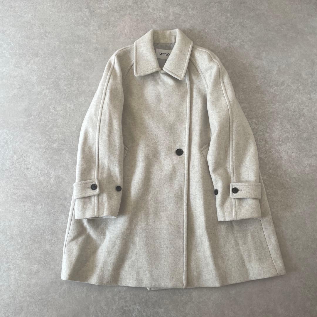 美品【定価5.7万】BABYLONE バビロン ステンミドルコート