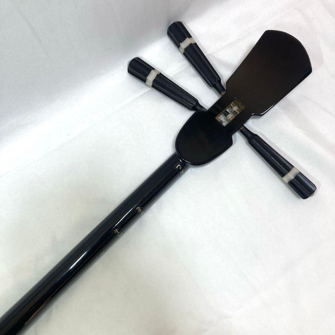 【美品】三線 沖縄 初心者 人工皮 蛇革 蛇皮 収納袋 付属品 DVD 和楽器