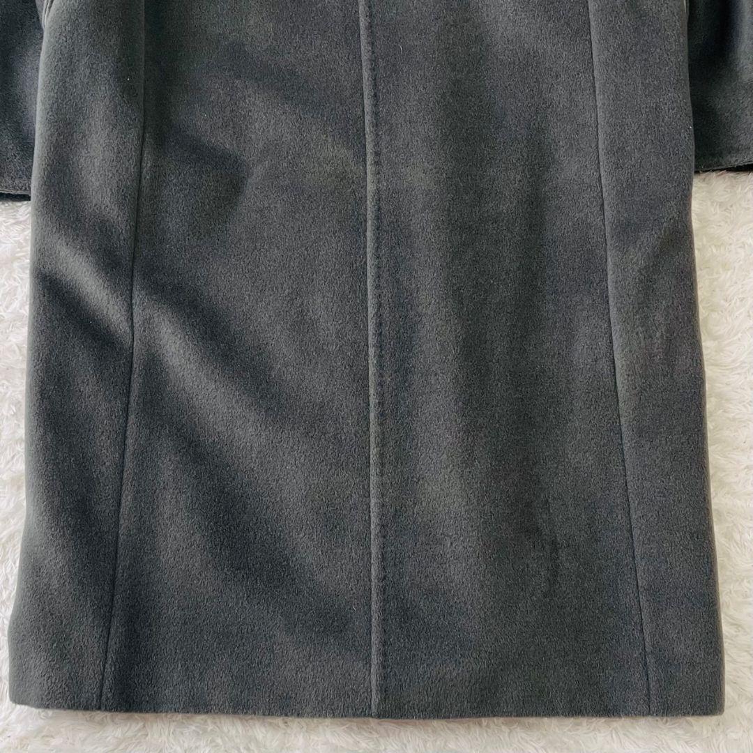 マックスマーラ チェスターコート カシミヤ 白タグ ロング グレー イタリア M