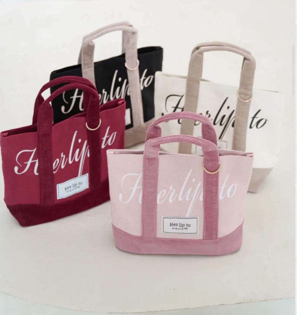 Herlipto HLT Mini Tote トートバッグ black