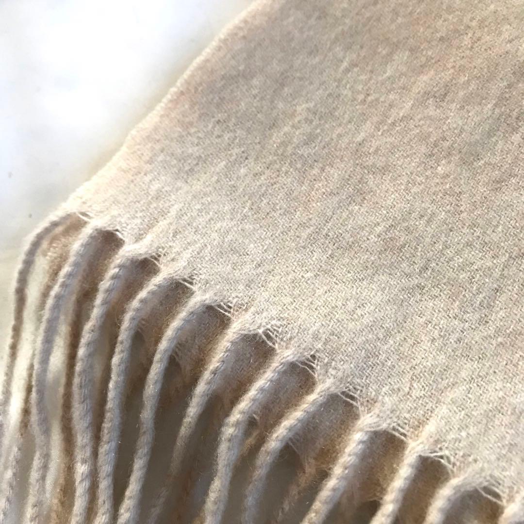 ゴビ　【GOBI 】モンゴル　カシミヤ 100% ベージュ　新品タグ付き