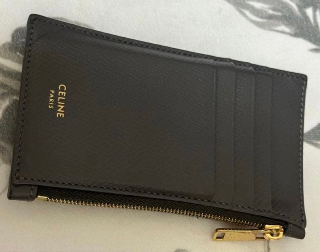 CELINE グレー カードケース