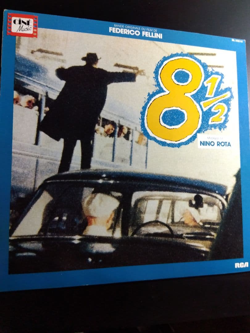 LP / フランス製 / フェデリコ・フェリーニ「8 1/2」