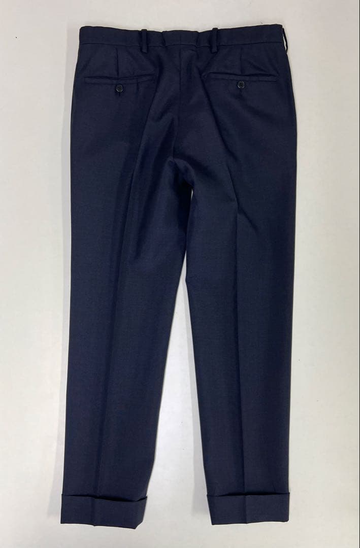 よ*)様 prada 48 クリーニング済み スラックス パンツ イタリア製