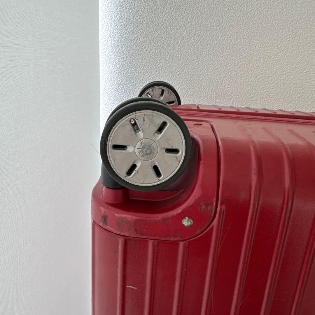 [廃盤モデル]RIMOWA 104リットル　レッド リモワ