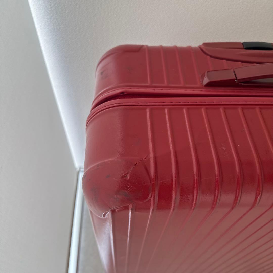 [廃盤モデル]RIMOWA 104リットル　レッド リモワ