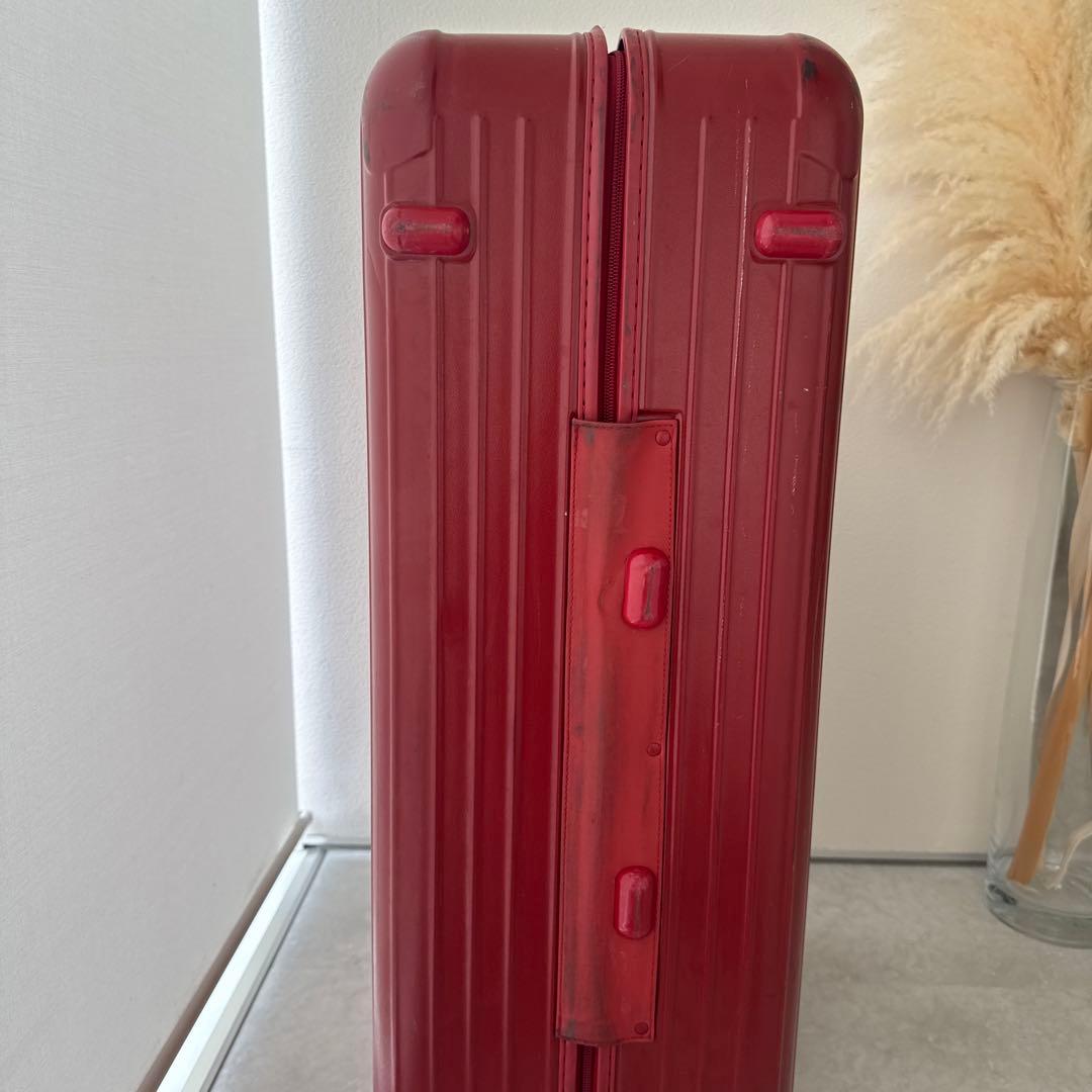 [廃盤モデル]RIMOWA 104リットル　レッド リモワ