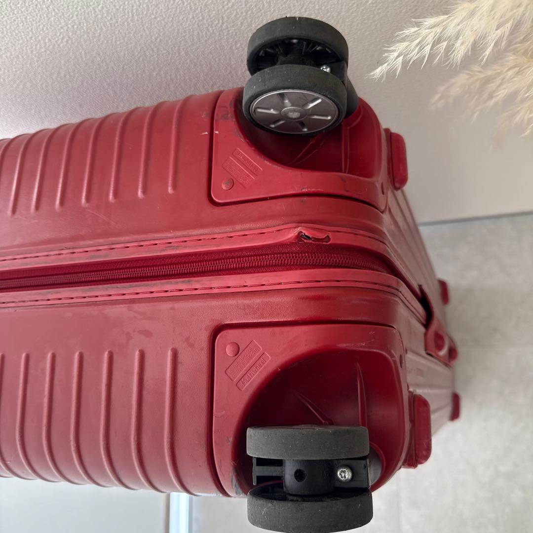 [廃盤モデル]RIMOWA 104リットル　レッド リモワ