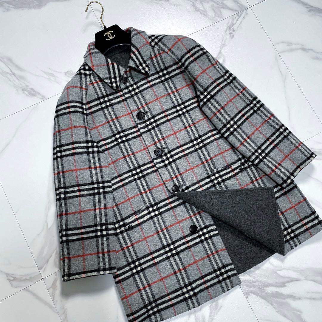 2way✨バーバリー コート リバーシブル ダブルフェイス ノバチェック