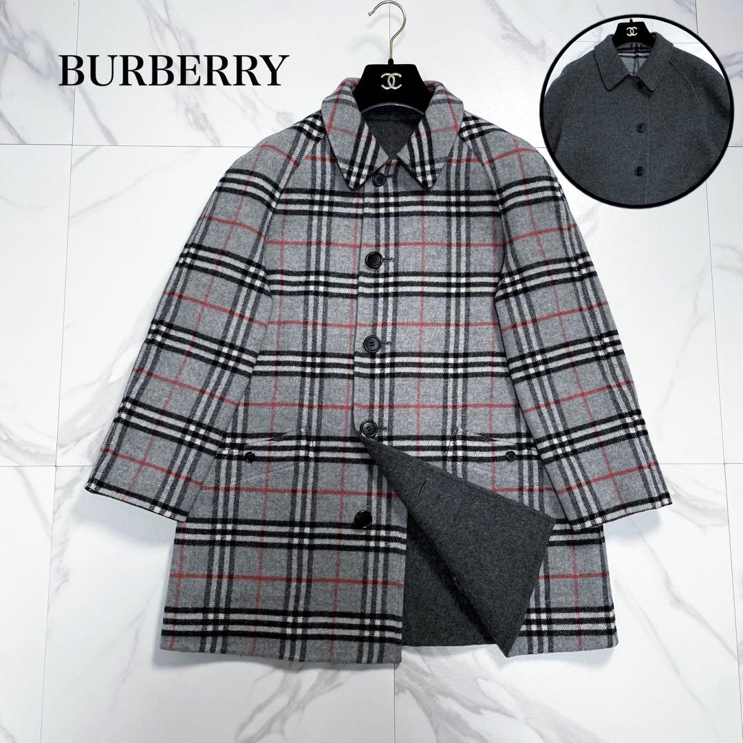2way✨バーバリー コート リバーシブル ダブルフェイス ノバチェック