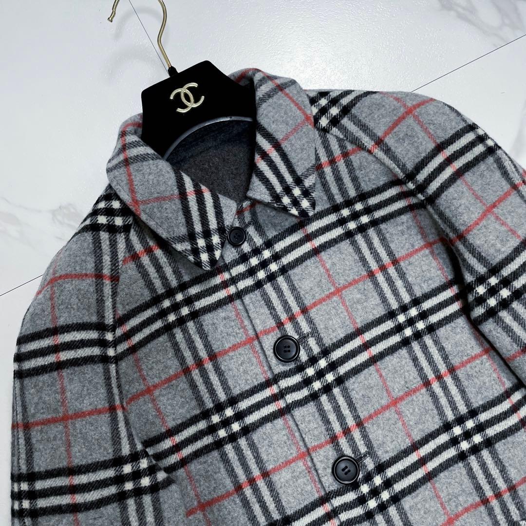 2way✨バーバリー コート リバーシブル ダブルフェイス ノバチェック