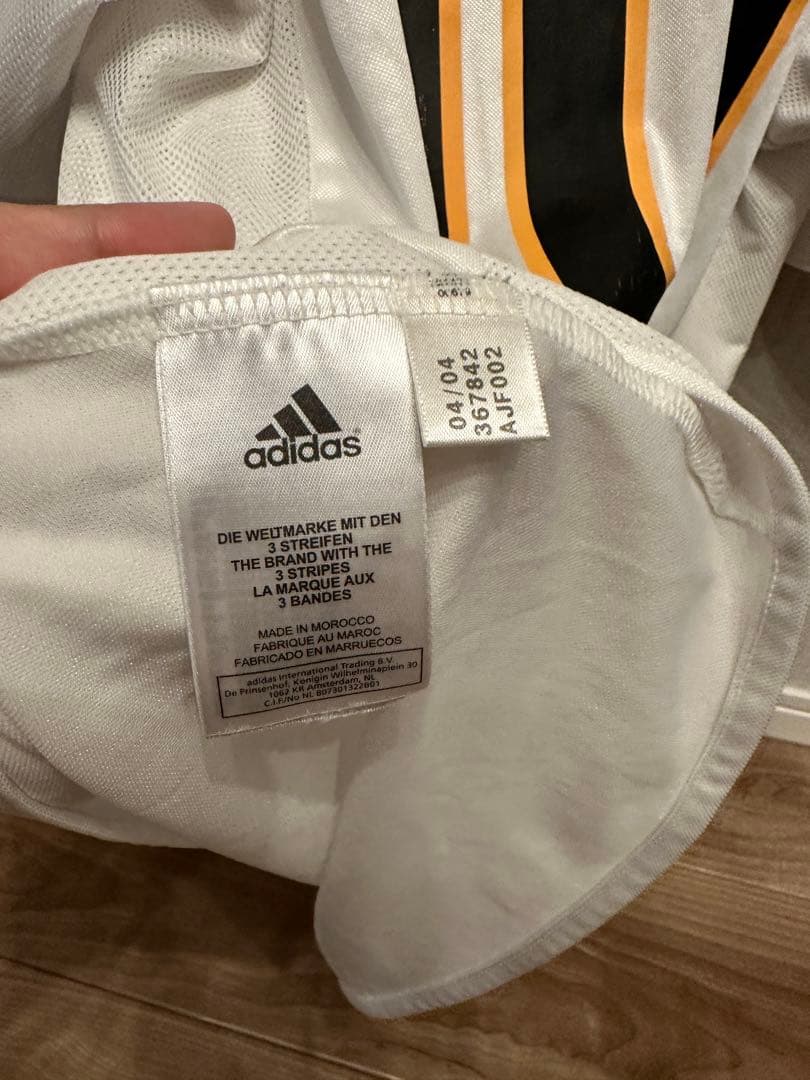 2004-05シーズン　レアルマドリード　ホームユニフォーム