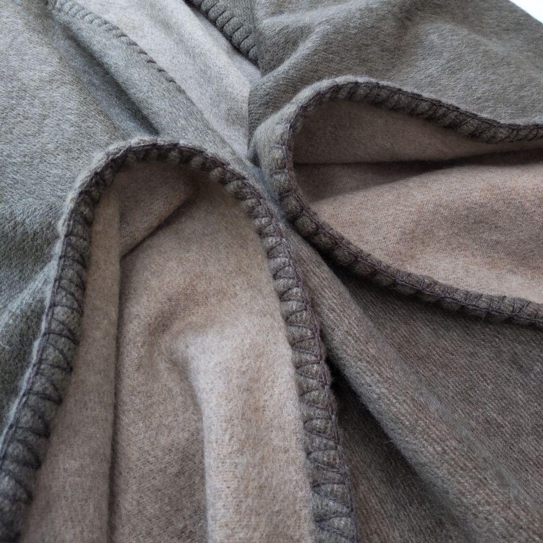 極美品 定価14.3万 アロンピ カシミヤ100% リバーシブル ケープ コート