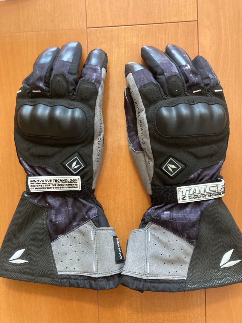 【使用3回】取付簡単　RS TAICHI 電熱グローブ Mサイズ