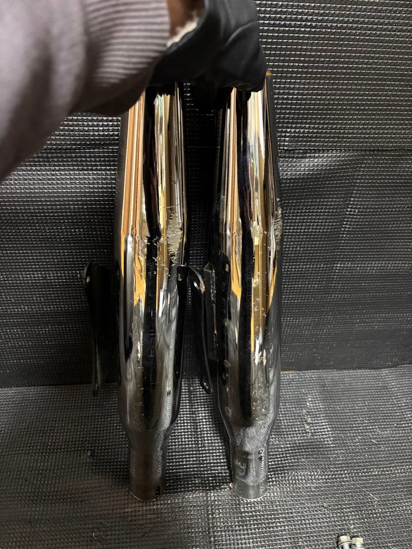 ハーレー スポーツスター モーターステージ　スーパーブラスマフラー　04以降