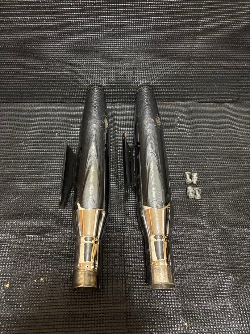 ハーレー スポーツスター モーターステージ　スーパーブラスマフラー　04以降