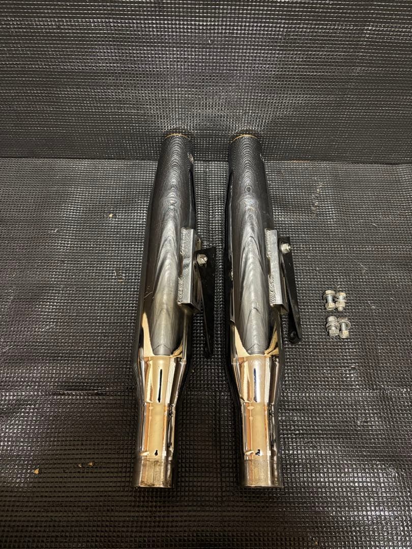 ハーレー スポーツスター モーターステージ　スーパーブラスマフラー　04以降