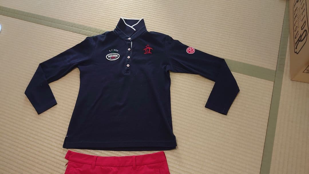 マンシングウェア　レディース　ポロシャツ　スカート　Lサイズ