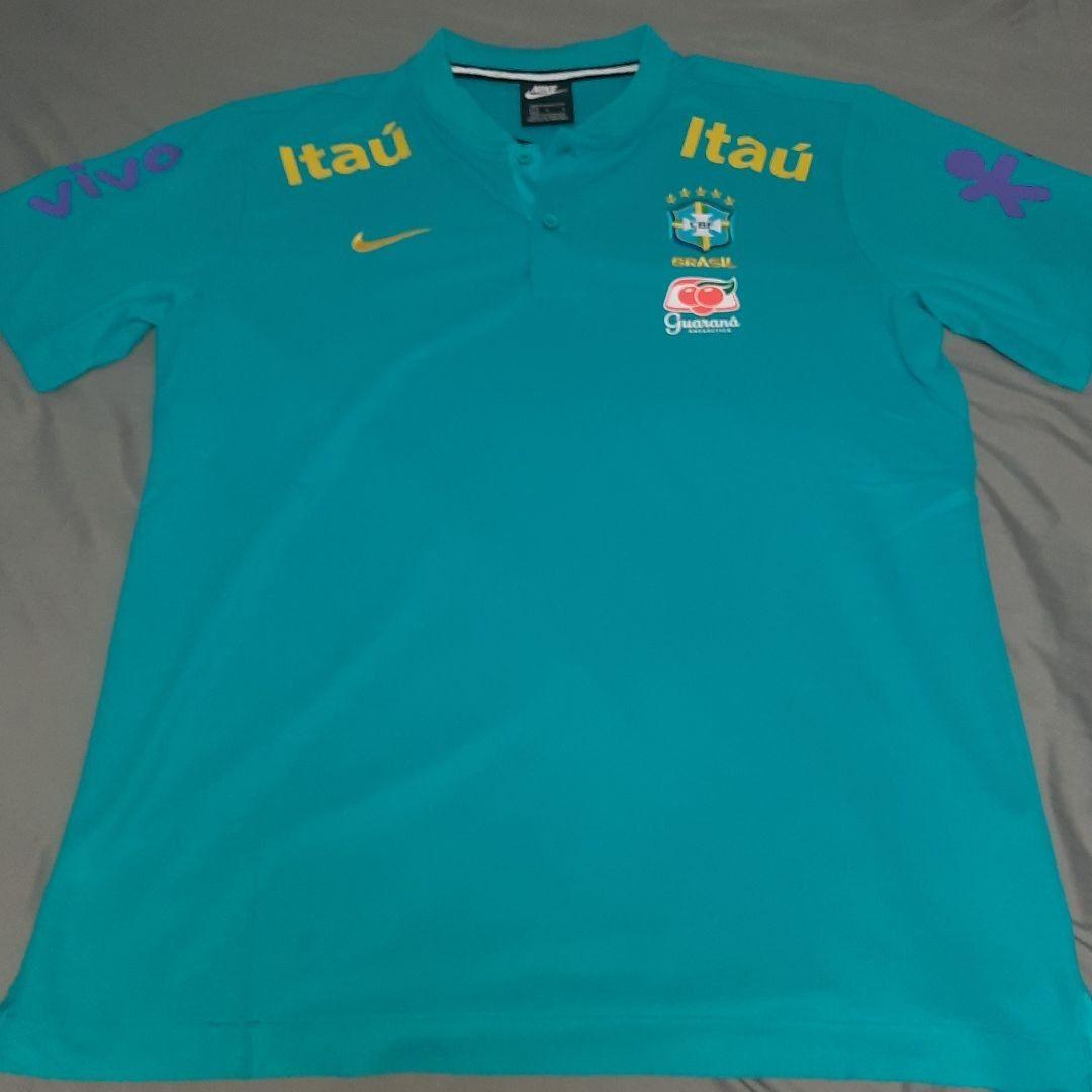 21/22ブラジル代表 トレーニングポロシャツ フルスポンサーモデル