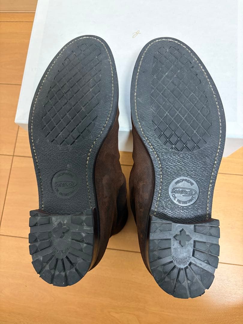 【美品】25aw forme FRONT Waxy Soletech 26.5