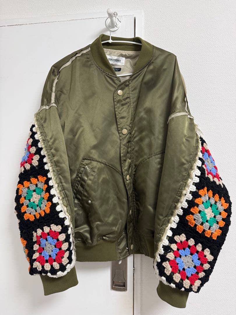 値下げ　DISCOVERED MA-1 サイズ3