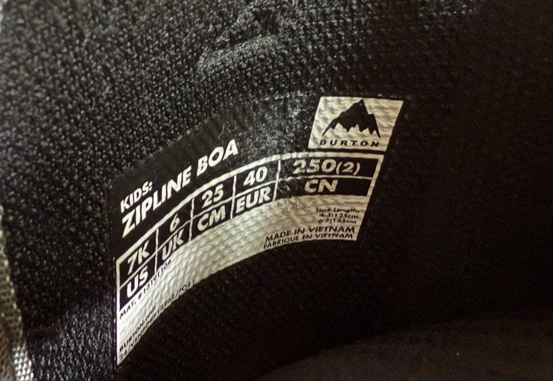 バートン スノーボード ブーツ 25cm キッズ レディース メンズ
