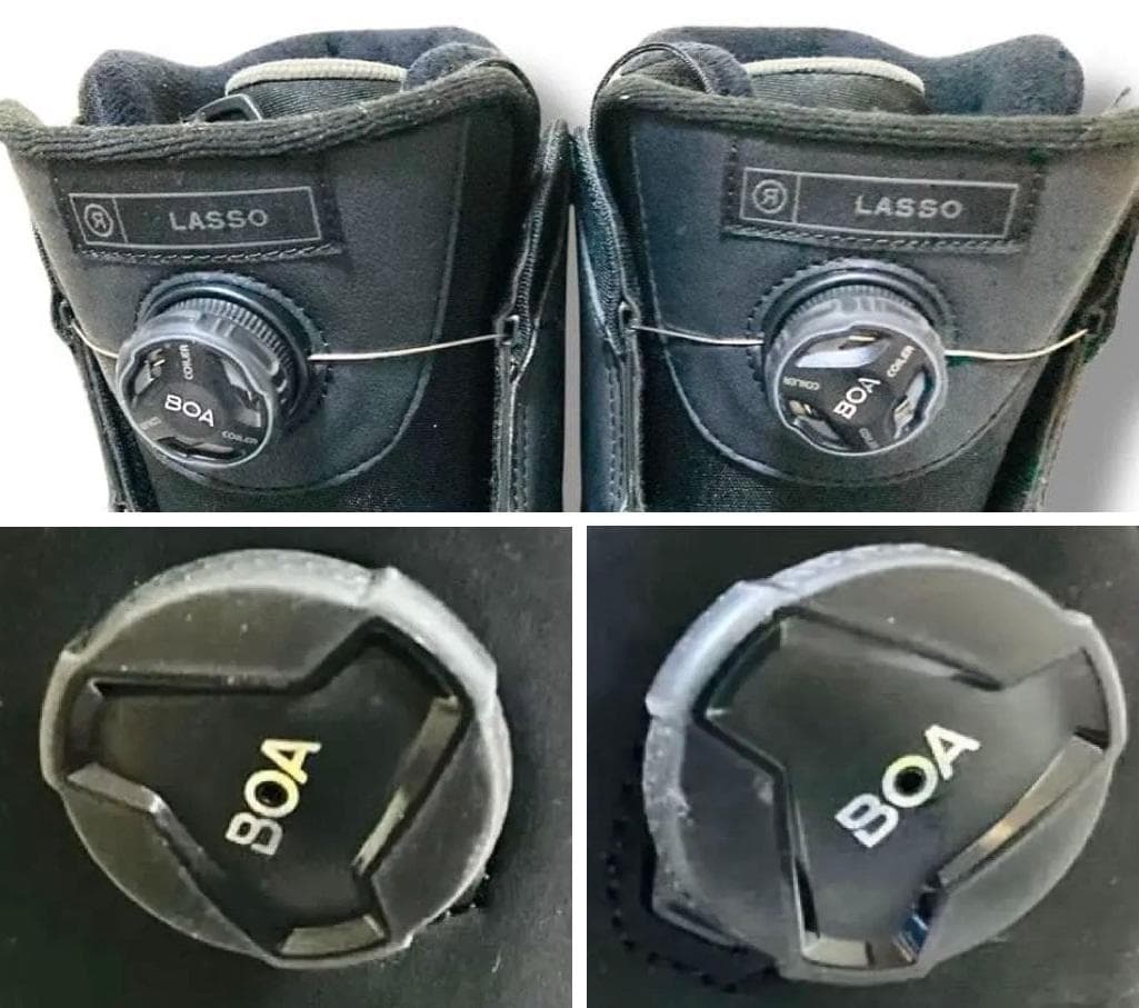 RIDE LASSO 29 cm ライド スノーボード ブーツ ダブル ボア 黒