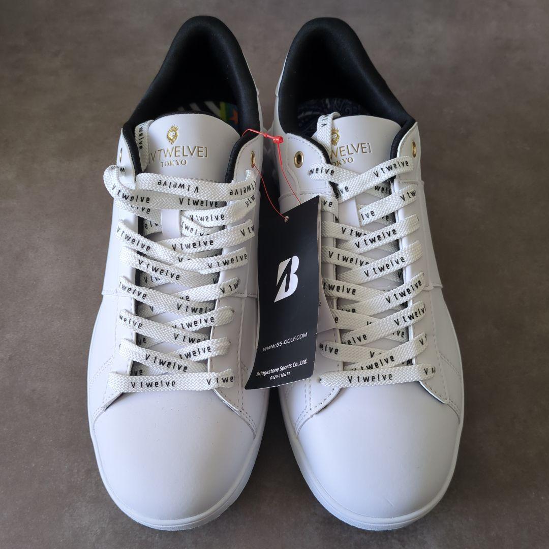 ブリヂストン V TWELVE ゴルフシューズ ホワイト