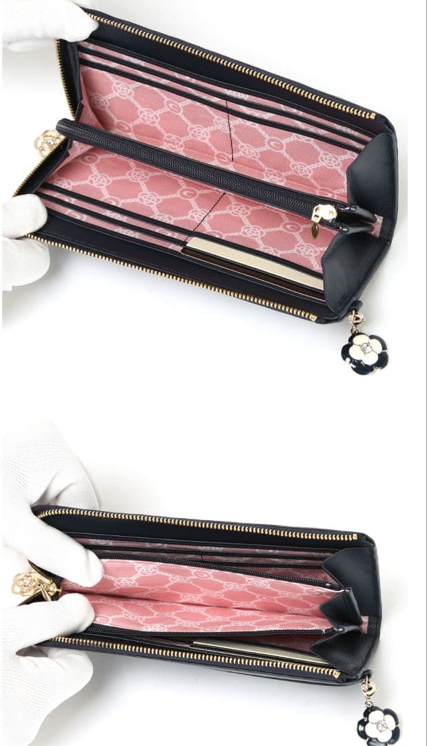 CLATHAS 長財布 ディープグリーン