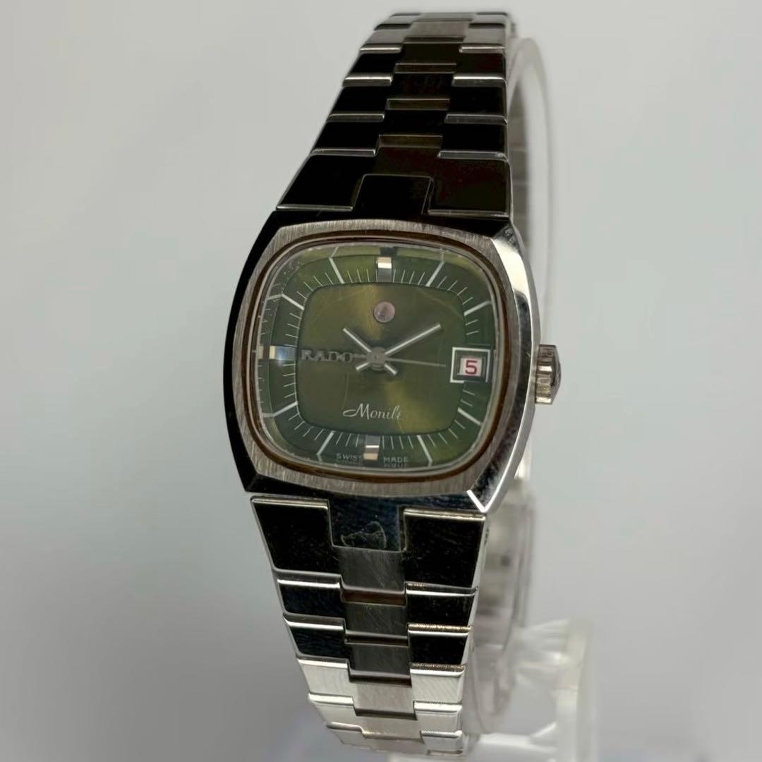 デッドストック品 RADO ラドー monile スイス製自動巻時計 70s