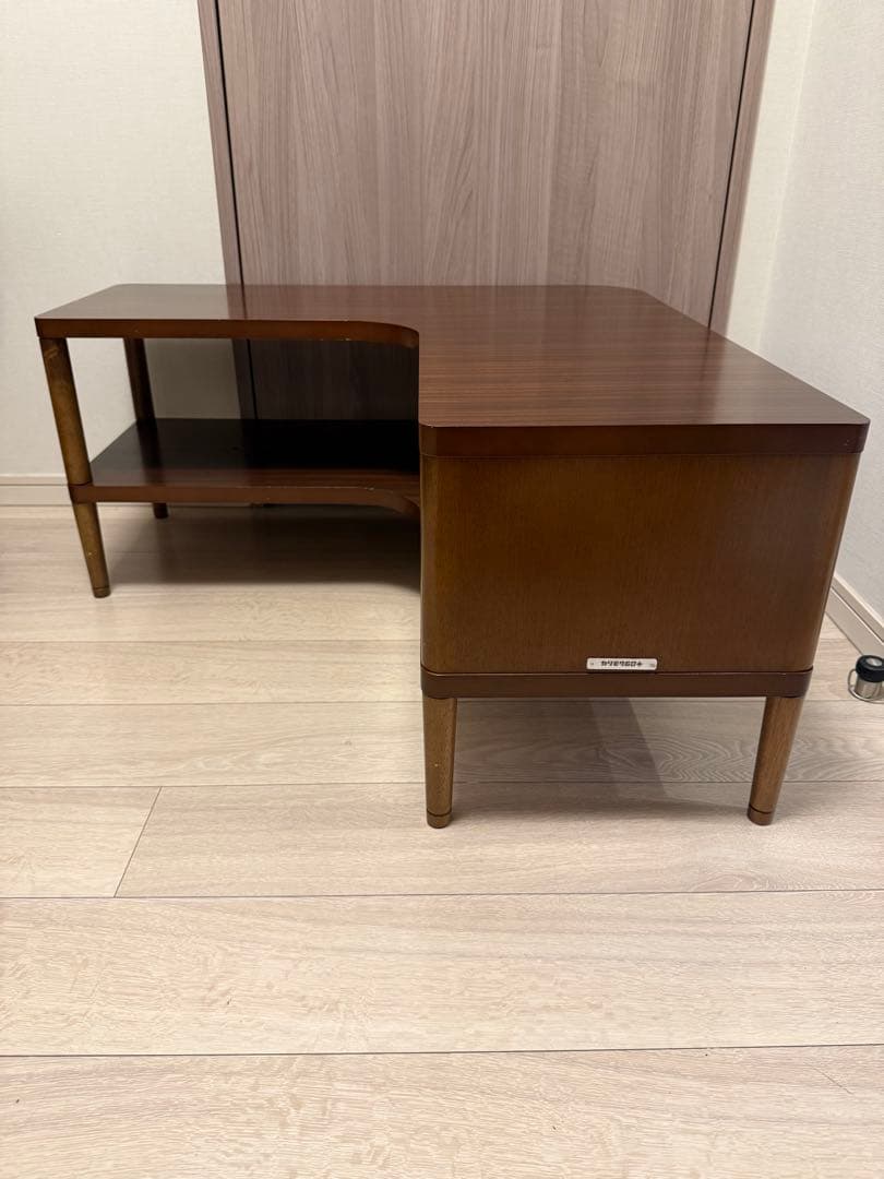 【廃盤・希少】カリモク60コーナーボード　ウォールナット