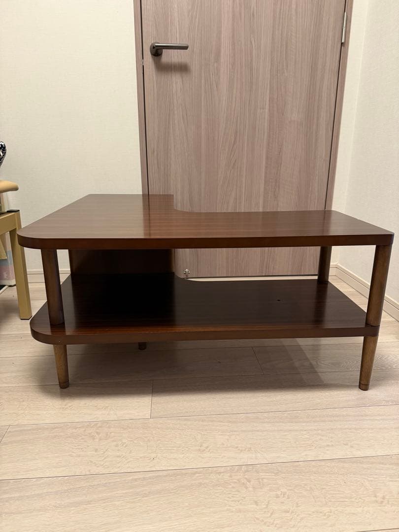 【廃盤・希少】カリモク60コーナーボード　ウォールナット