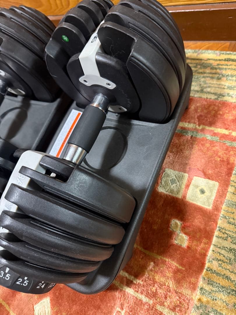 【BARWING】 可変式ダンベル 24kg 2個セット