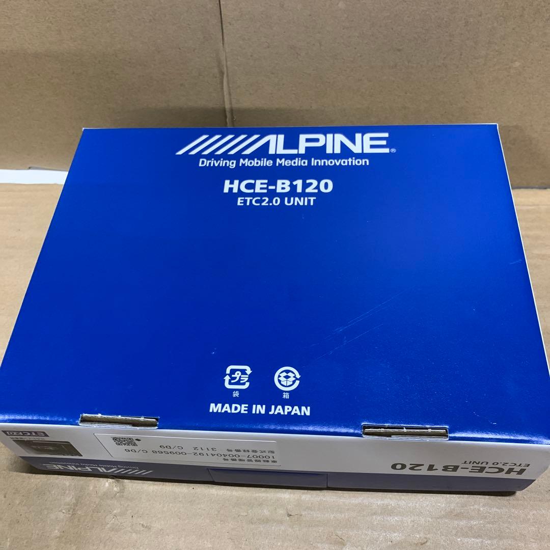 新品　アルパイン(ALPINE) ETC2.0車載器 HCE-B120