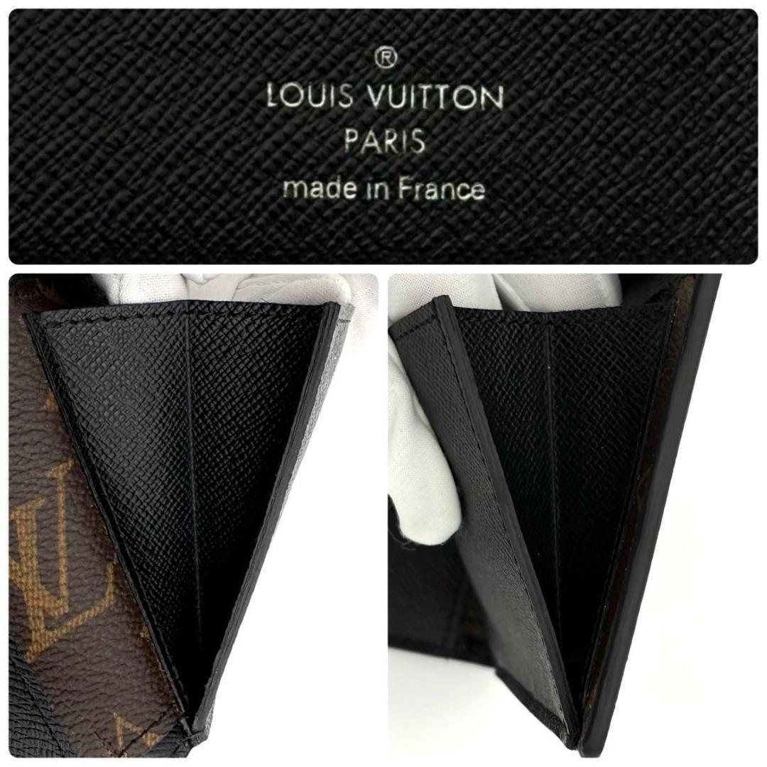 ルイヴィトン 折財布 モノグラム マカサー ポルトフォイユ ミンドロ 2418