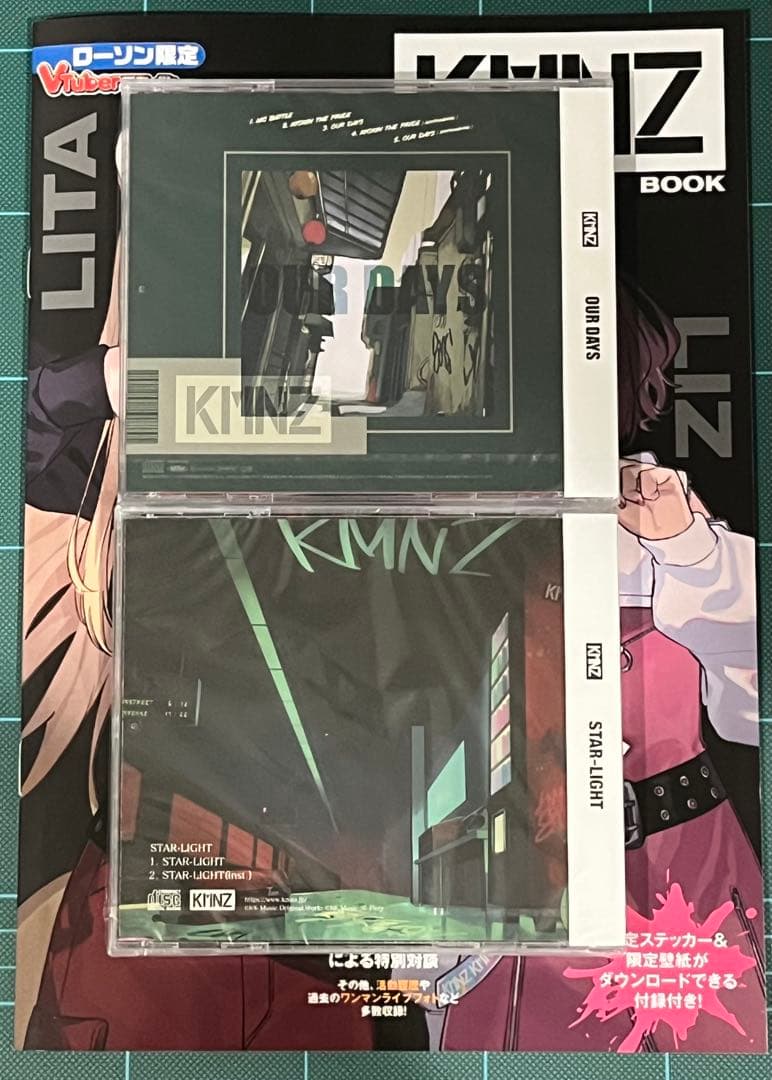 【新品・未使用】　KMNZ CD book ステッカー　まとめ売り