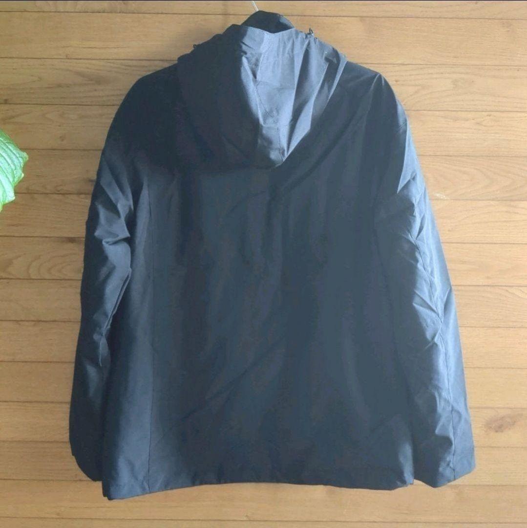 スキーウェア スノーボードウェア 上下 スノボ L 黒 男女兼用 スキー 冬