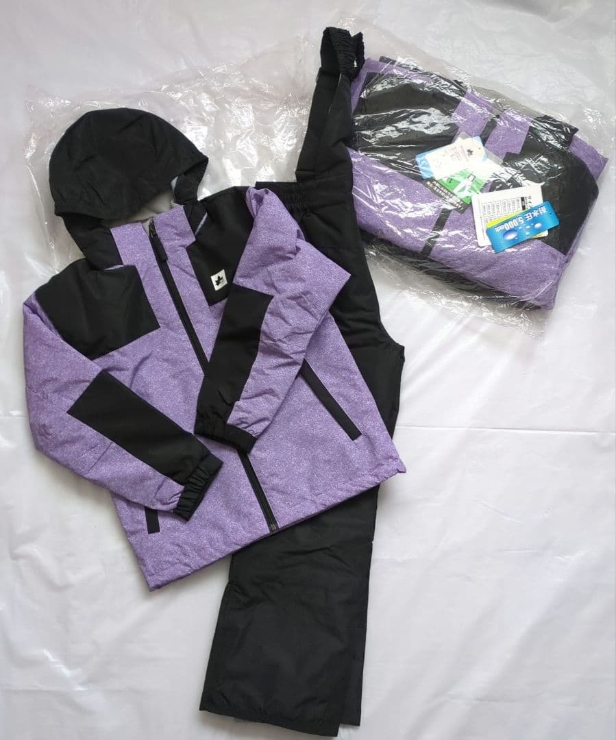 セット　スキーウェア ブラック　子供　女の子　男の子　双子　ロゴス　LOGOS