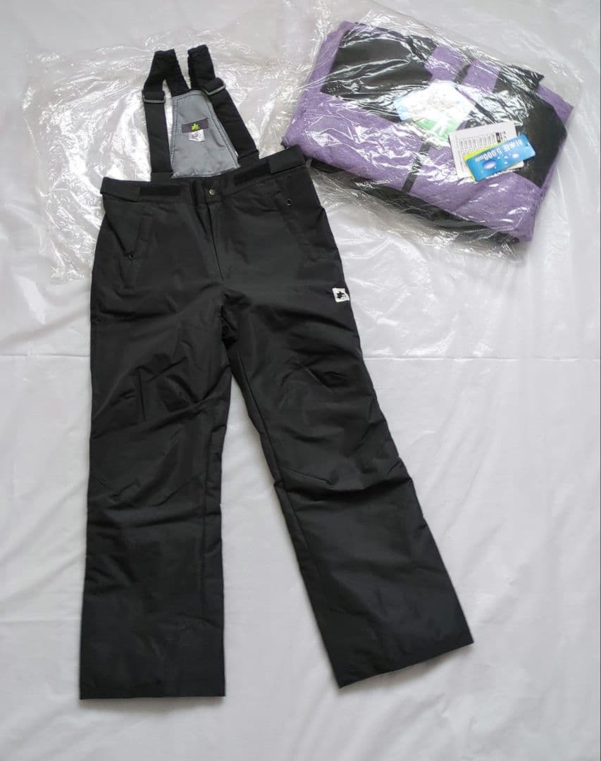 セット　スキーウェア ブラック　子供　女の子　男の子　双子　ロゴス　LOGOS