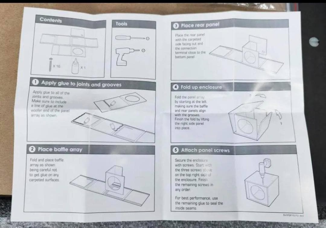 ウーハーボックス 12インチ スピーカー カーオーディオ カー サブウーファー