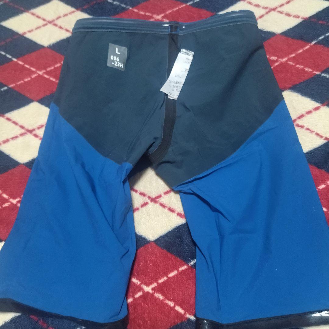 ナ*ロ様 arenaアクアフォースストーム 競泳水着 青色